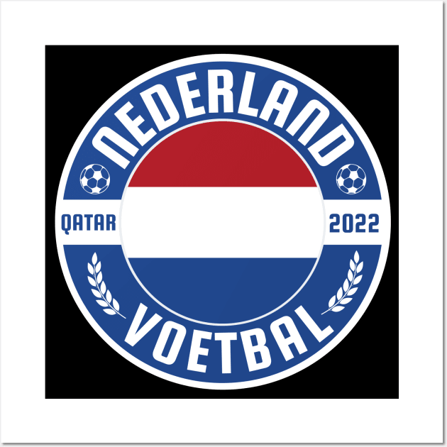 Nederland Voetbal Wall Art by footballomatic